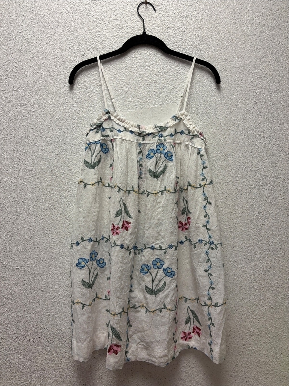 Women's wild fable Floral Embroidered Mini Dress Size XS #946